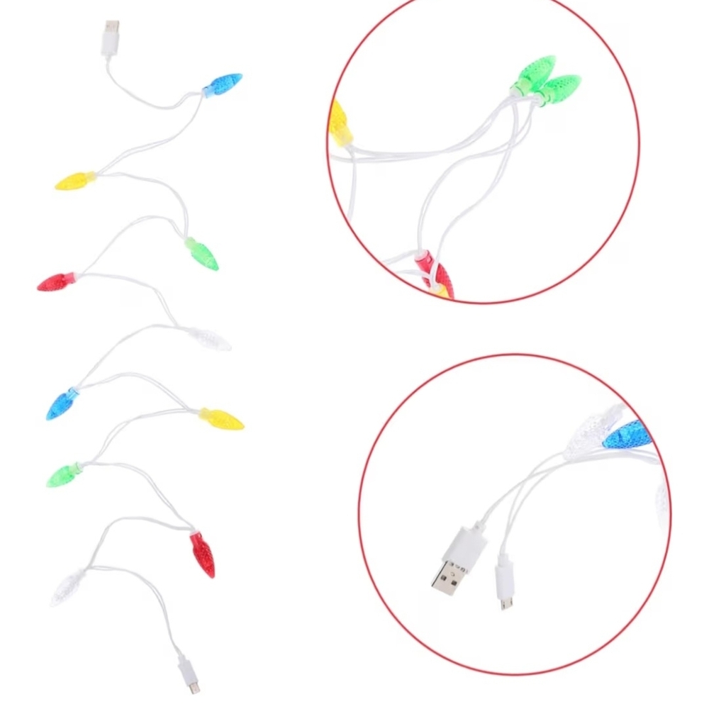 Colorful LED USB String Lights - Picture 6 of 6